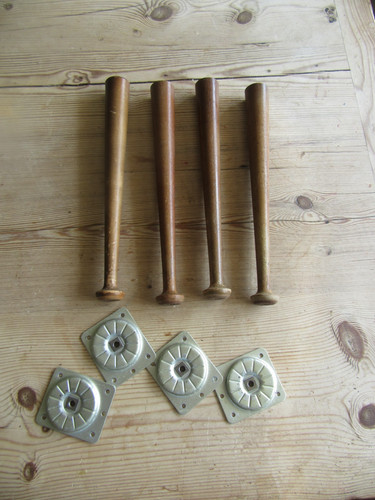 Vintage mid century - century, wooden