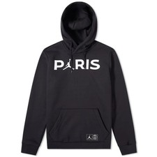 Nike Jordan x Paris Saint-Germain PSG Hoodie Black White Men BQ4200-010 Neymar