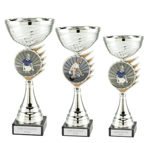 Personalised silver pétanque - personalised,