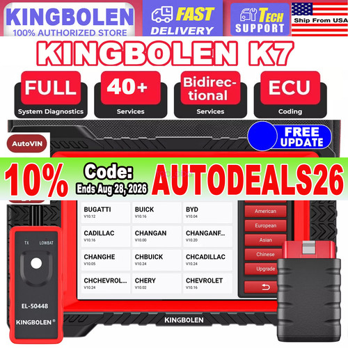 2026 kingbolen car obd2 - k7,