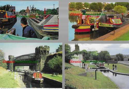 Canal boats narrow - boats,