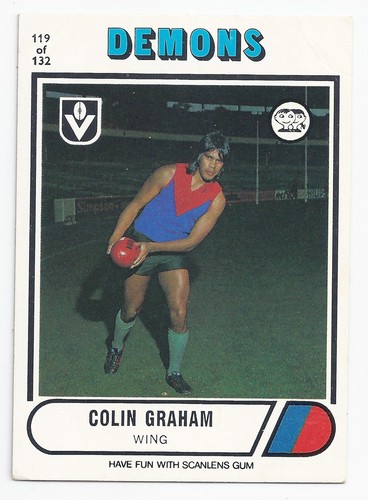 1976 scanlens 119 colin - 1976,