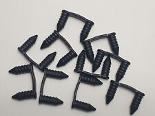 10 X BLACK WIRING LOOM CLIPS MK1 MK2 FORD ESCORT CAPRI RS2000 CORTINA ANGLIA RS