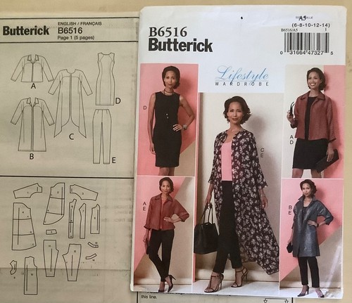Butterick b6258 uncut top - b6258,