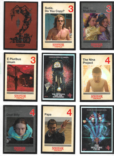 2025 panini stranger things - panini,