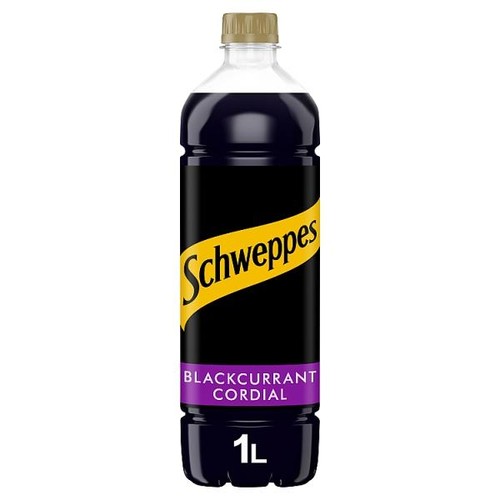Schweppes blackcurrant flavour - schweppes,