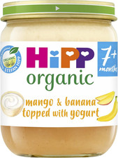 Organic Mango & Banana Topped