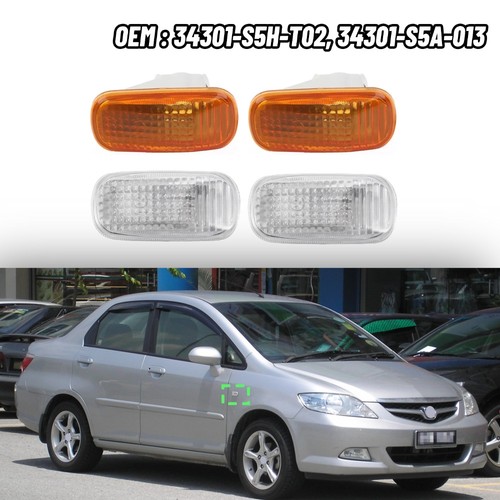 Pair front side marker - side,