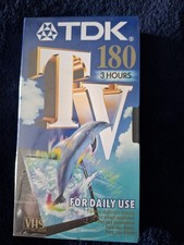 TDK VHS Re-recordable 180