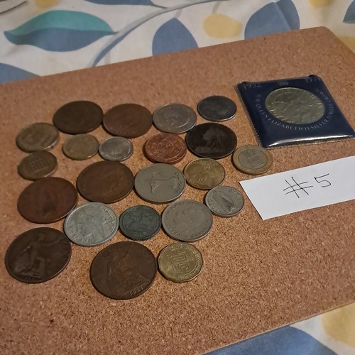 Old coins some antique - old,