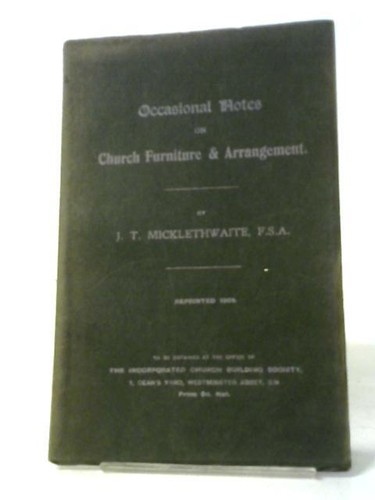 Occasional notes church - occasional,
