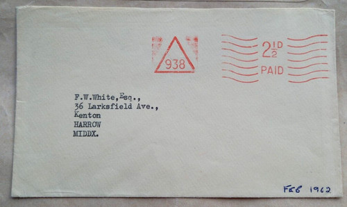 Great britain 1962 - 1962, cover