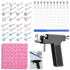 133x Ear Body Piercing Gun Kit