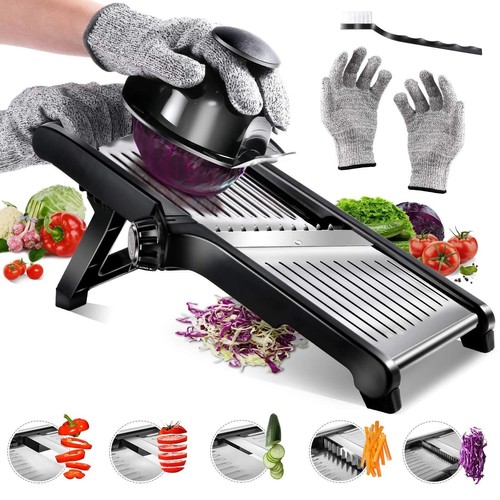 Adjustable mandolin slicer - adjustable,
