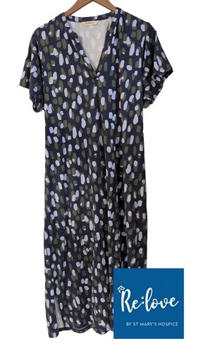 Woolovers spotted print midi - spotted,