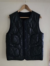 No Brand Reversible Gilet Vest Liner L Navy Not Taion