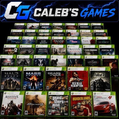Xbox 360 games lot - pick, &