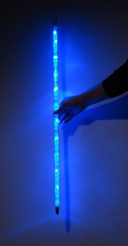 Dancing cane blue only light - -,