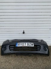 2007 Nissan Micra Front Bumper In Black K12 Black Colour
