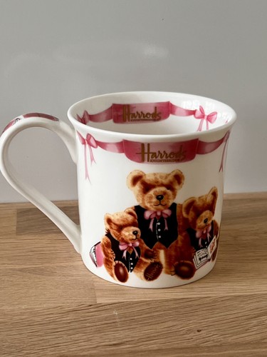 Harrods coffee mug cream teddy - coffee,