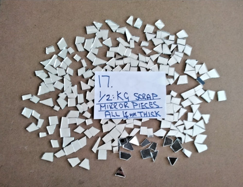 Mirror scrap pieces 2 - scrap, kg