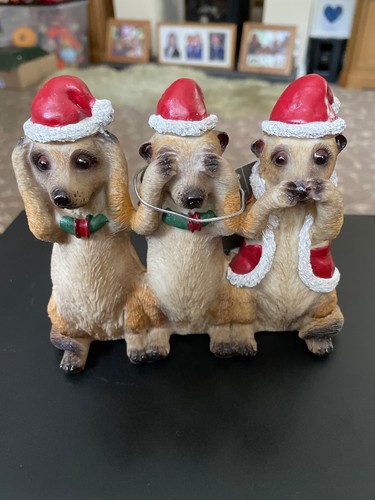 Meerkat christmas ornament - meerkat,