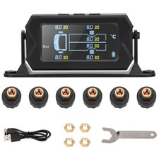 Wireless Solar TPMS LCD Car