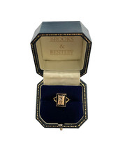Victorian signet ring 9ct - signet,