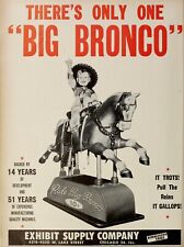 Big Bronco Horse Kiddie Ride