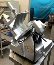 ABM 9300G 10" Meat Slicer 120W Butcher Deli Firm Clamp Integral Sharpener