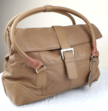 Landor & Hawa Leather camel brown leather shoulder hand bag BRAND NEW