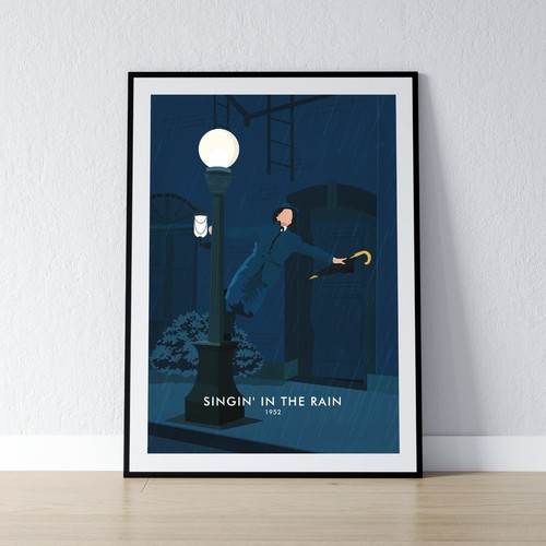 Singin the rain poster - singin',