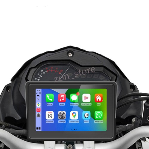 New 5in motorcycle stereo - new,