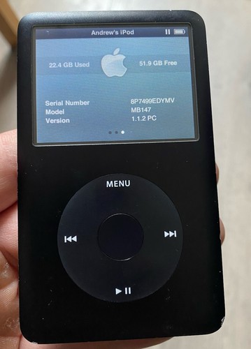 Apple ipod classic 6th - classic,