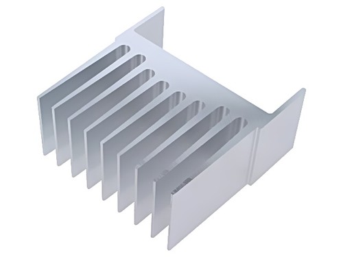 Radiator embossed - 50, al