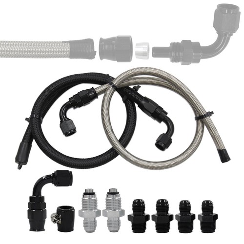 Power steering hose kit - power,