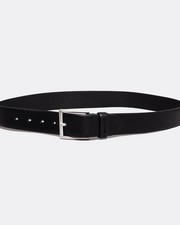 GANT Mens Classic Leather Belt - 5 Black