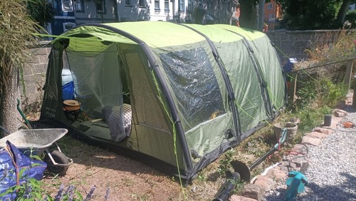 Airbeam green tunnel tent - tunnel,