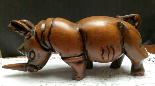Vintage hand carved - hand, wood