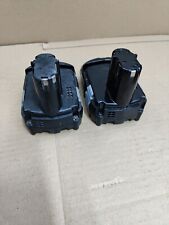 2X FAULTY Genuine Hitachi Koki BCL 1815 18v Battery. FAULTY 