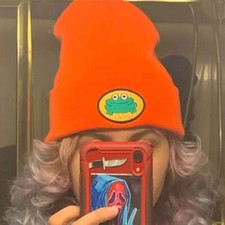 Cartoon Frog Beanie Parappa