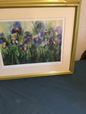 a limted edtion wood framed fine art print signed by artist ute s mertens im sum