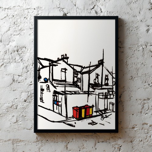 Original painting signed - painting, ❤