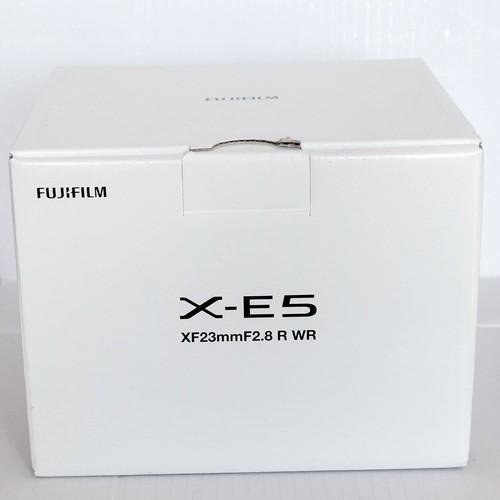 Fuji black camera body - e5,