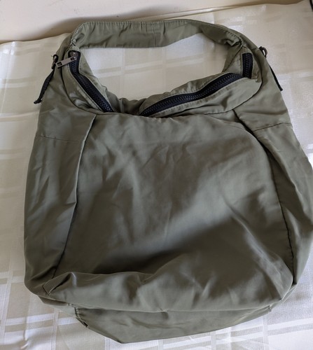 Zara green slouch bag quilted - green,