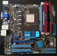 AM3 Bundle - Asus M5A78L-M/USB3 Socket AM3+ Motherboard AMD 760G DDR3 uATX