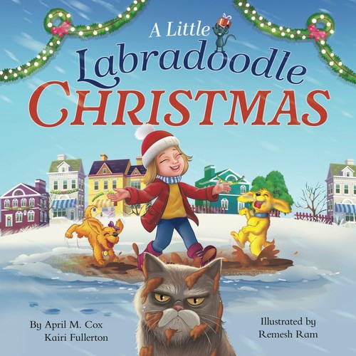 Little labradoodle - a,