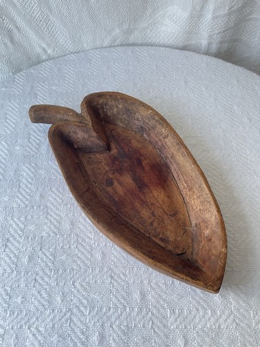 Hand carved wooden bowl - carved,