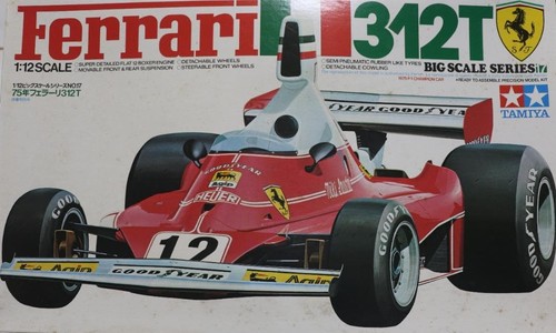 Tamiya ferrari 312t niki - tamiya, 1/12