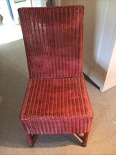 Vintage Lloyd Loom Painted Chair